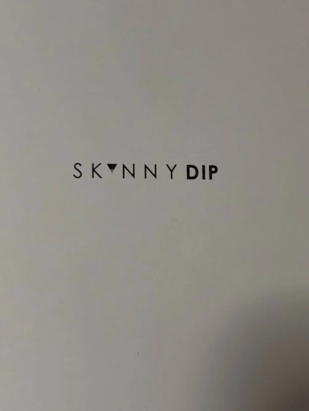 Skinny Dip London Silver Star Glitter Iridescent Notebook - NWT